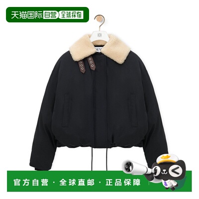 1h可退 香港直邮LOEWE 女士外套 S359Y02XCS1100 SS2025 黑色 长