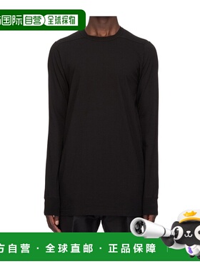 香港直邮RICK OWENS 男士T恤 RU01F2266JA09 SS2026 黑色 Rick Ow