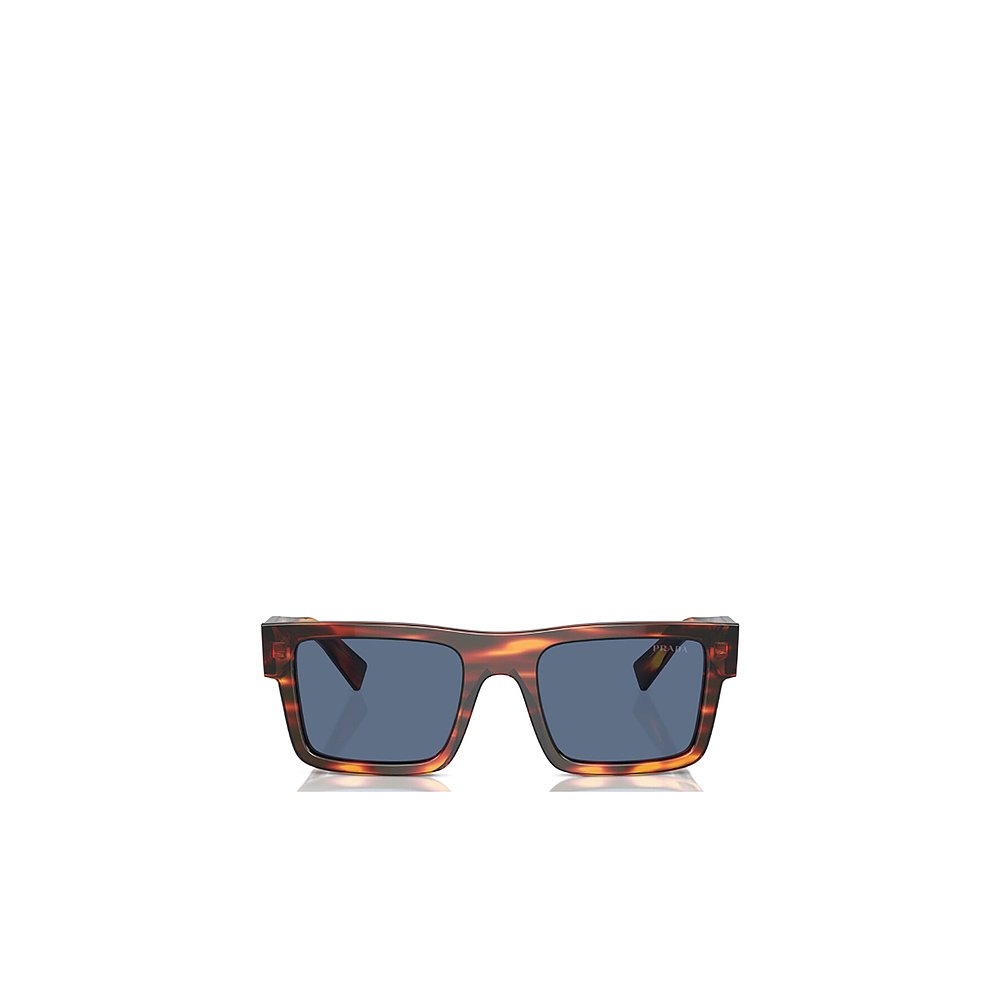 PRADA 男士眼镜 PR19WS17R06A CO 蓝色 徽标太阳镜