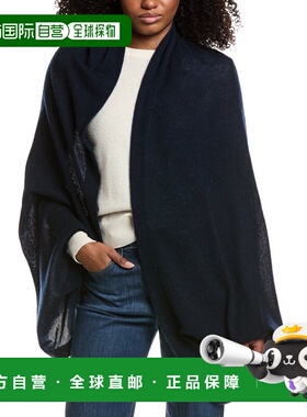 自营Portolano Cashmere Scarf - blue 美国奥莱直发围巾