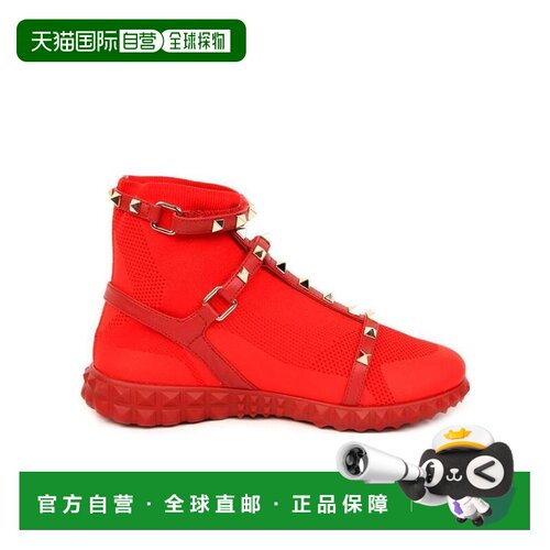 1h可退 香港直邮VALENTINO 女士靴子 QW2S0F82RED AW2018 红色 铆