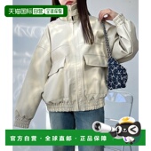 日本直邮AS 女士复古风格 KNOW 1h可退 plus 宽松仿皮夹克 QH05