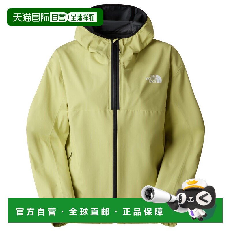 香港直邮THE NORTH FACE 女士户外风衣 1280666PEAR CO 黄色