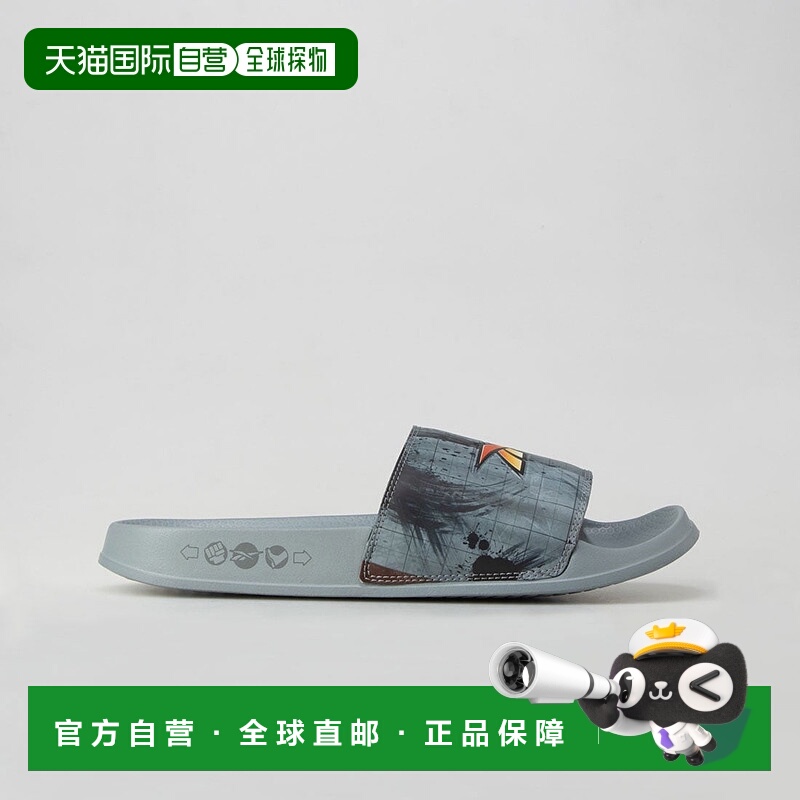 日本直邮 Street Fighter 街头霸王经典拖鞋 灰色锐步