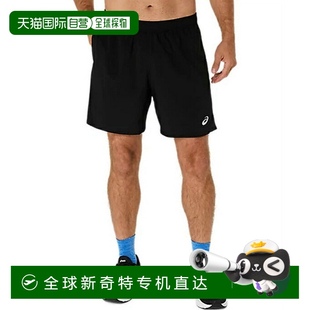 2011D301001 日本直邮日本直邮 跑步干爽7英寸短裤 ASICS 银 男士