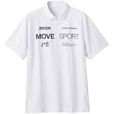 迪桑特 Polo Shirt MOVESPORT  防紫外線 吸湿速乾 M