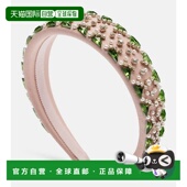 香港直邮valentino 华伦天奴 女士 1h可退 Couture 绉纱精饰头带