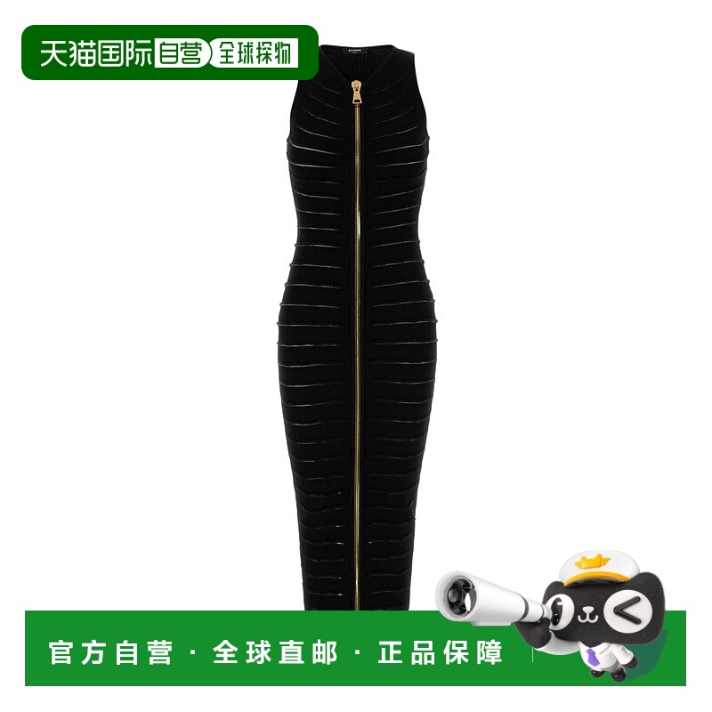 1h可退 香港直邮BALMAIN 女士连衣裙 FF0RO170KI960PA AW2025 黑