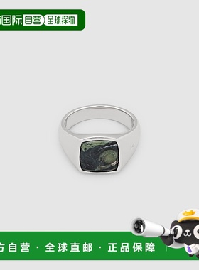 1h可退 日本直邮TOMWOOD 男女同款 银925 Kambaba Jasper 宝石戒