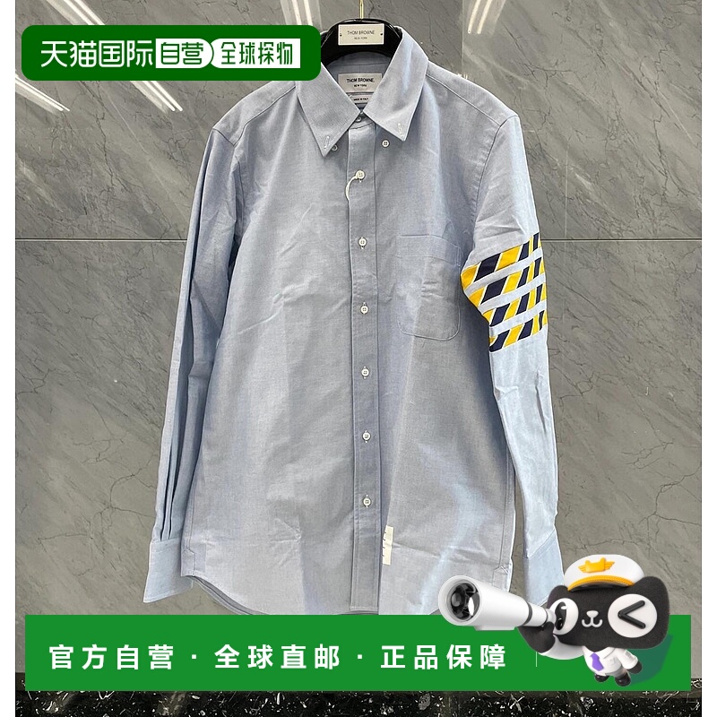 1h可退 香港直邮潮奢 Thom Browne 汤姆 布朗 男士 4 条纹直筒衬