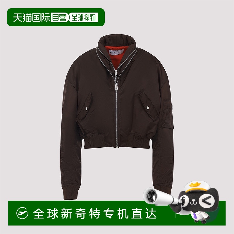 1h可退 香港直邮GIVENCHY 女士夹克 BW00SA14JD200 AW2025 深棕色