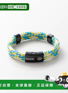 日本直邮Colantotte克郎托天手镯Loop AMU手环黄蓝L时尚单品克朗