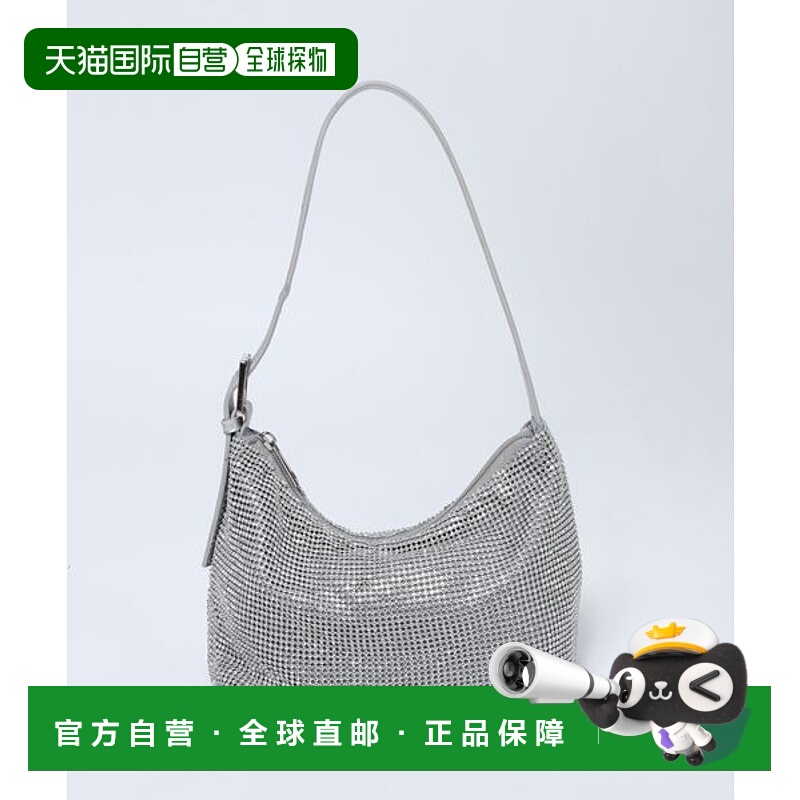 1h可退 日本直邮JEANASIS 女装 闪亮玻璃石迷你包 半透明设计可调