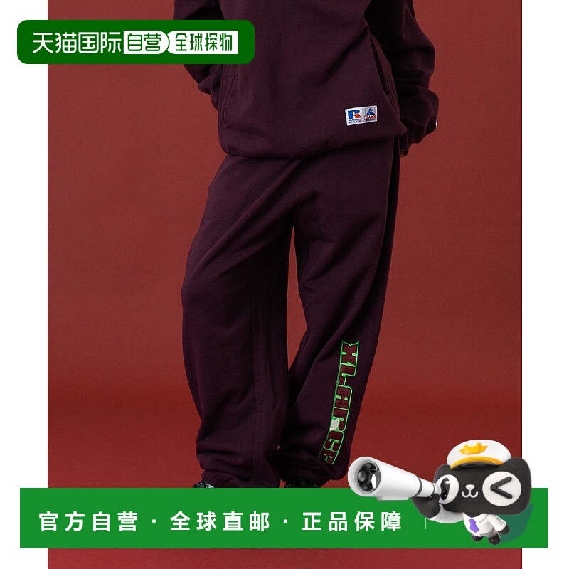 1h可退 日本直邮Russell Athletic男女同款宽松运动裤 半拉链双口