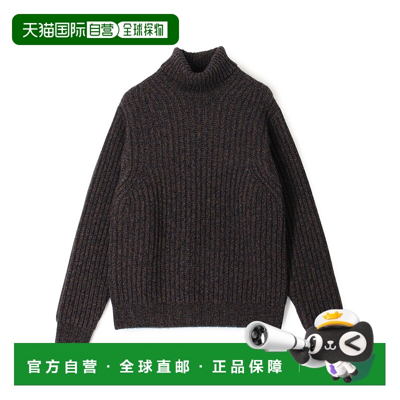 1h可退 日本直邮TOMORROWLAND 男装 羊毛90% 羊绒10% 半高领宽松