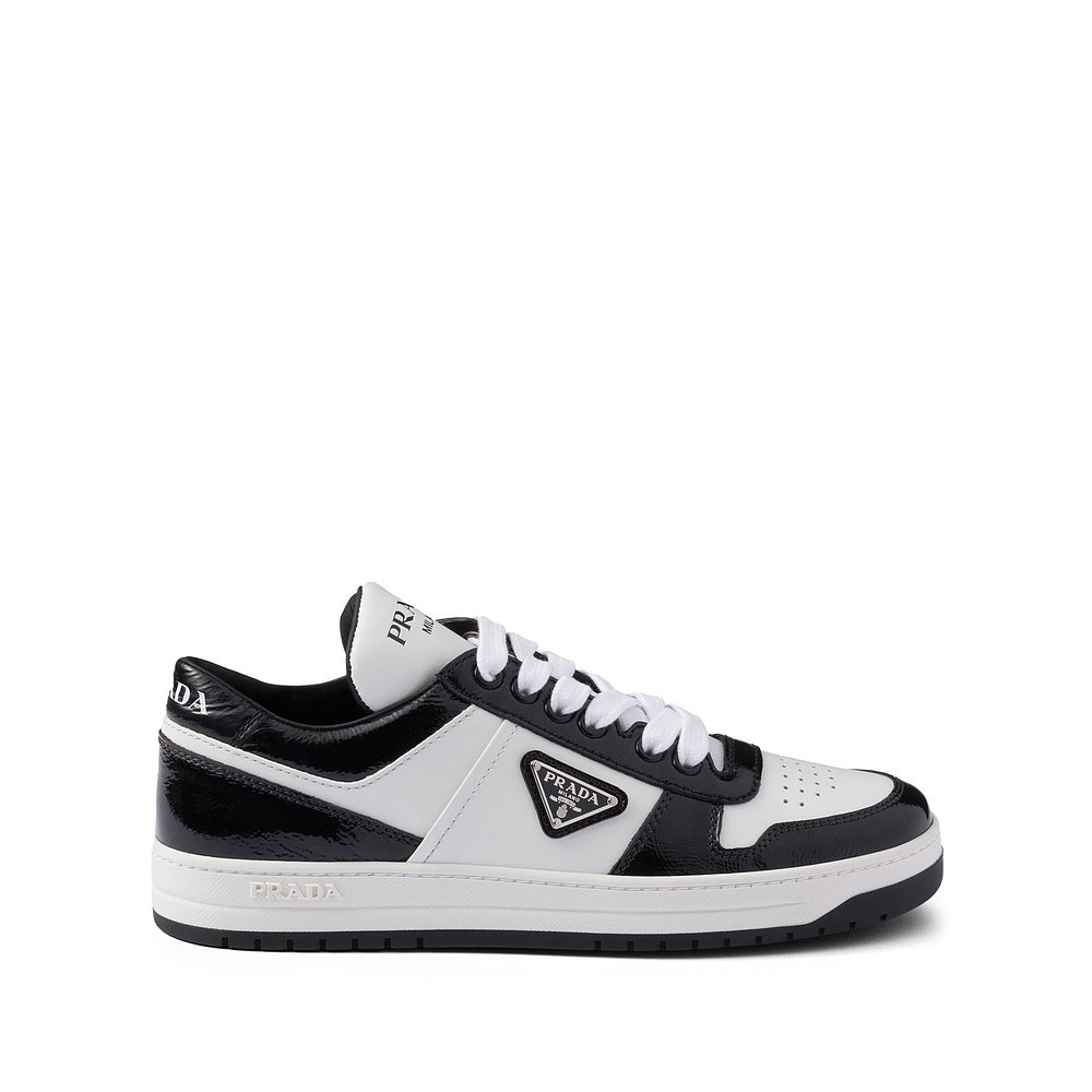 PRADA 女士运动鞋 1E792M3LQBF0964 SS2025 白色 DOWNTOWN