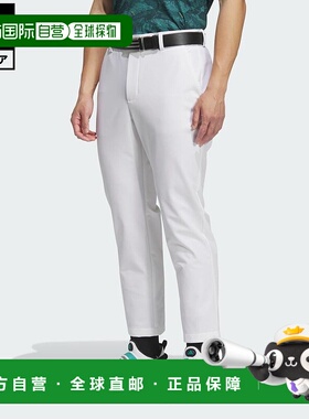 日本直邮 adidas 高尔夫4WAY男士高性能脚踝长裤 JL7955 白色