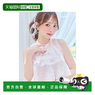 日本直邮日潮 michellmacaron花卉荷叶边迷你连衣裙SFP0307C