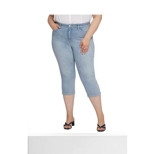 Узкие прямые очаровательные джинсы NYDJ с девятью точками для самостоятельного управления, модный бренд, модные, повседневные и универсальные, простые, американские.