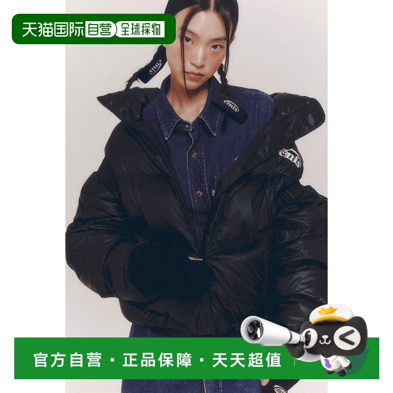 韩国直邮EMIS潮牌小众时尚街头青春复古运动风棉服P0000BCG