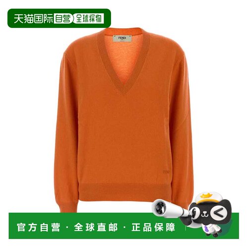 1h可退 香港直邮FENDI 女士针织衫 FZXE34AW4GF1UKJ SS2026 橙色