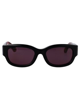 GUCCI 男士眼镜 GG1667SK003 SS2025 灰色 椭圆太阳镜