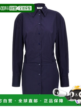 1h可退 香港直邮The Attico 女士 chemisier 迷你连衣裙 250WCA00