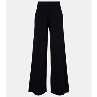 女士 麦斯玛拉 Lama crêpe 潮奢 阔腿裤 MaxMara