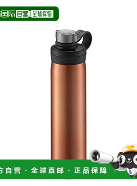 【日本直邮】虎牌 水壶 真空保温碳酸瓶不锈钢800ml铜色 MTA-T080