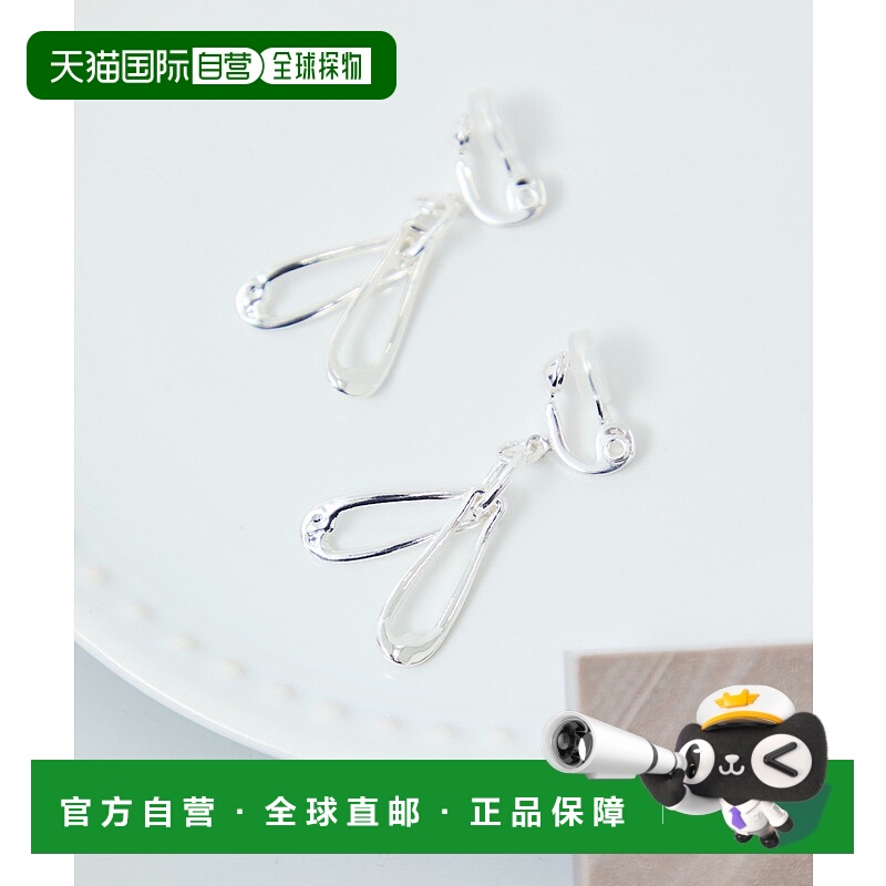 1h可退 日本直邮ROPE' PICNIC 若佩尼 女士长形金属流苏耳环 轻盈