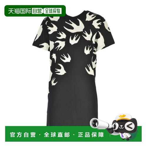 香港直邮奢淘 McQ Alexander McQueen T恤式连衣【付后1h可退】