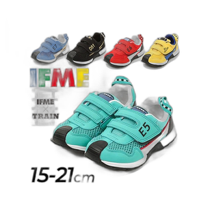 日本直邮Ifme 3E宽儿童机能鞋春夏宝宝学步鞋男女童运动鞋30-3419