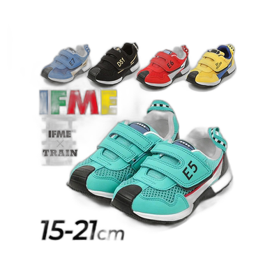 日本直邮Ifme 3E宽儿童机能鞋春夏宝宝学步鞋男女童运动鞋30-3419