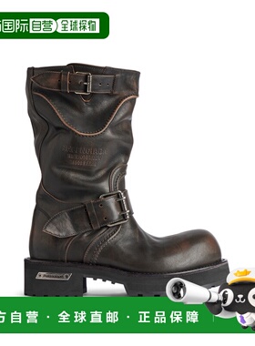 香港直邮Balenciaga 巴黎世家 女士 Venom 棕色靴子 833585WCAL2