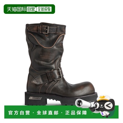 香港直邮Balenciaga 巴黎世家 女士 Venom 棕色靴子 833585WCAL2