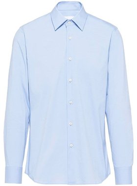 PRADA 男士衬衫 UCM608SOOO10HTF0012 AW2023 蓝色