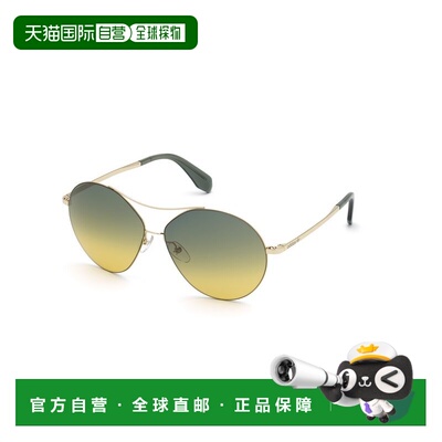 1h可退 香港直邮ADIDAS ORIGINALS 男士太阳镜 OR000132P CO 金色