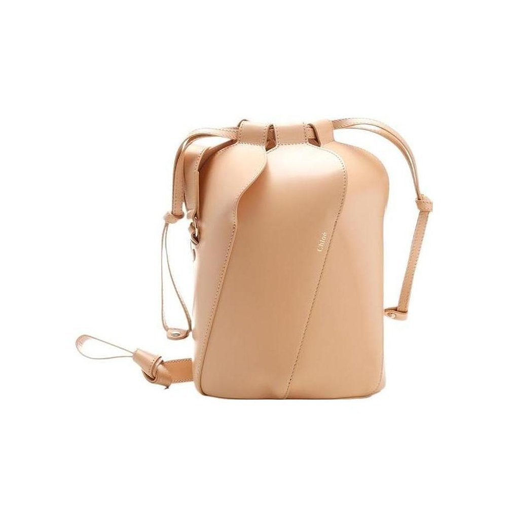 CHLOÉ 女士斜挎包 C21AS401F14284 AW2021 棕色 水桶单肩包