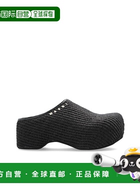 香港直邮MARNI 女士拖鞋 AW2025 SBMS009704P386000N99 女鞋黑色