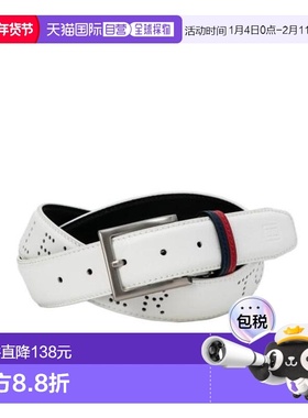 日本直邮TOMMY HILFIGER GOLF 高尔夫皮带 白色 [THMB5SV4-WHT]
