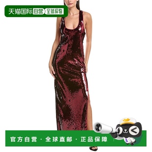 Bella red Sequin Dress 美国奥 Maxi 自营retrofeteRetrofête