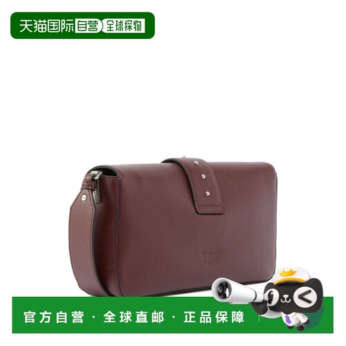 香港直邮PINKO 女士单肩包 104524A0Q0R490 SS2026 酒红色