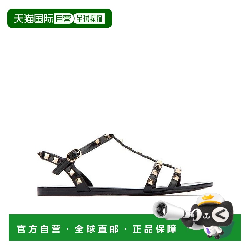 香港直邮VALENTINO ROCKSTUD铆钉镶嵌凉鞋 Women crov华伦天奴