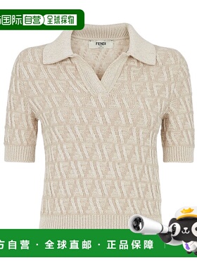 香港直邮Fendi 羊毛羊绒针织衫 FZXD06ATPL
