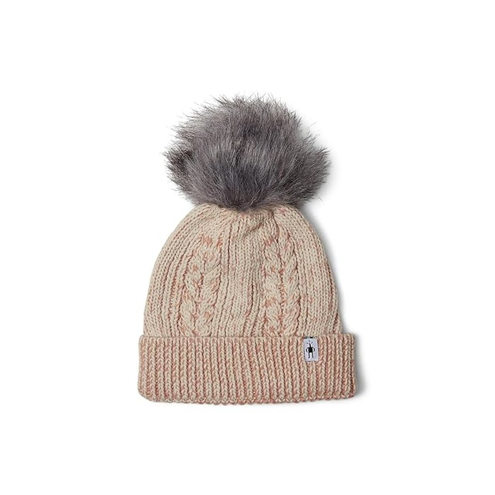 潮奢 smartwool 女士 Ski Town 帽子 brown棕色 舒适时尚