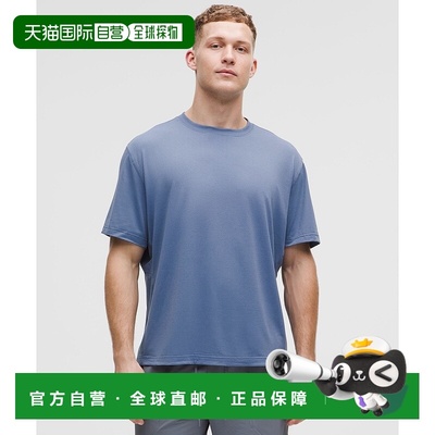 自营1h可退 欧洲直邮LULULEMON露露乐檬 休闲剪裁训练T恤卫衣
