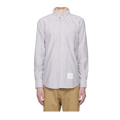 THOM BROWNE 男士衬衫 MWL272AF0013415 AW2023 白色