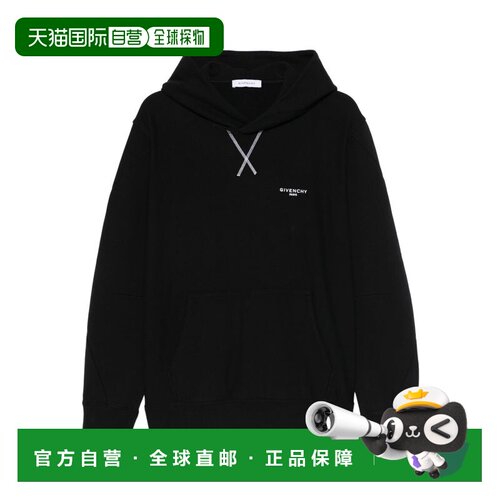 1h可退 香港直邮GIVENCHY 男士卫衣 BMJ0NH3YS1001 SS2026 黑色 C
