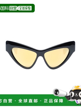 香港直邮Gucci 古驰 女士 太阳眼镜 black黑色 舒适时尚
