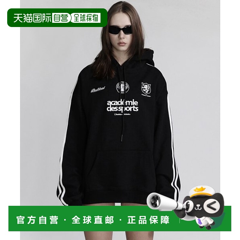 韩国直邮BADBLOOD 正品连帽衫at-hde22-044百搭潮牌 高级感正品